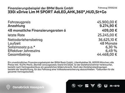 Usata BMW 330 M Sport 245 CV (180 kW) 2025 Nero Berlina