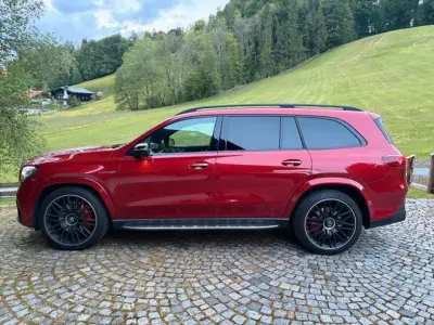 Gebraucht Mercedes GLS63 AMG AMG 612 PS (450 kW) 2025 Hyazinthrotmet. (metallic) SUV