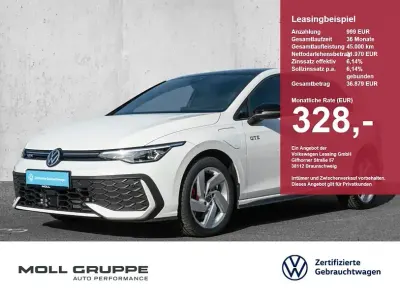 Gebraucht VW Golf VIII GTE 272 PS (200 kW) 2025 Pure white schwarz Limousine