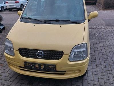 Gebraucht Opel Agila 58 PS (42 kW) 2002 Gelb Van / Kleinbus