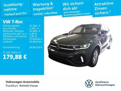 Gebraucht VW T-Roc R-line 150 PS (110 kW) 2025 Z3 petroleum blue metallic SUV