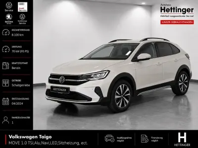 Gebraucht VW Taigo Move 95 PS (69 kW) 2024 Silber SUV