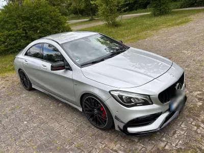 Używany Mercedes CLA45 AMG AMG 381 KM (280 kW) 2016 Srebrny Coupe
