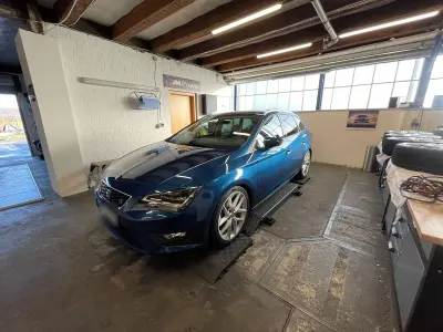 Gebraucht Seat Leon ST FR 150 PS (110 kW) 2016 Blau Kombi