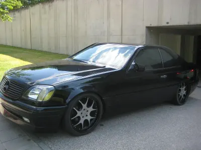 Gebraucht Mercedes CL500 320 PS (235 kW) 1996 Schwarz Coupé