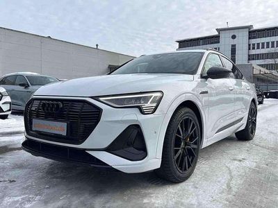 Gebraucht Audi e-tron Sportback Black Edition 300 kW (408 PS) 2022 Weiß SUV