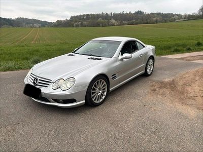 Usata Mercedes SL55 AMG AMG 500 CV (367 kW) 2003 Argento Cabrio