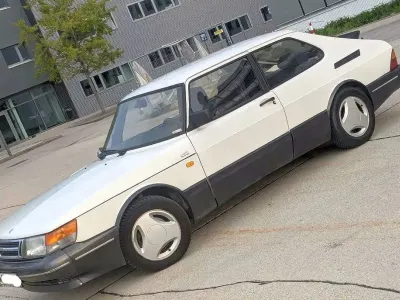 Gebraucht Saab 900 Aero 126 PS (92 kW) 1991 Weiß Coupé