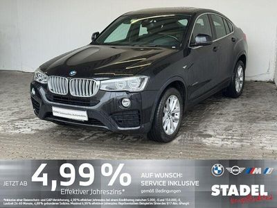 Black sapphire metallic Gebraucht 2016 BMW X4 Advantage SUV | 24.440 € (Fairer Preis)