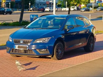 Używany Seat Leon ST Style 116 KM (85 kW) 2017 Niebieski Kombi