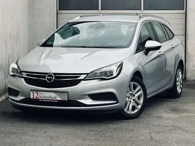 Gebraucht Opel Astra 125 PS (91 kW) 2017 Silber Kombi