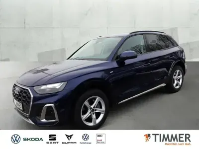 Brugt Audi Q5 S-Line 204 HK (150 kW) 2023 Blå SUV