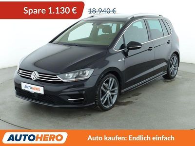 Schwarz Gebraucht 2016 VW Golf Sportsvan Highline Van / Kleinbus | 17.810 € (Etwas zu teuer)