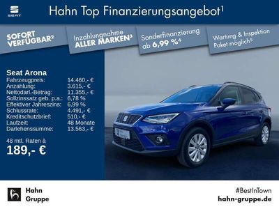 gebraucht Seat Arona Style 1.6TDI LED Navi PDCv/h Climatr PLA