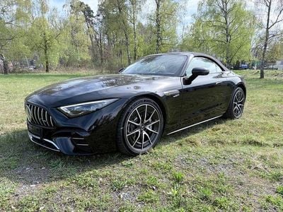 Usata Mercedes SL43 AMG Premium 381 CV (280 kW) 2023 Nero Cabrio