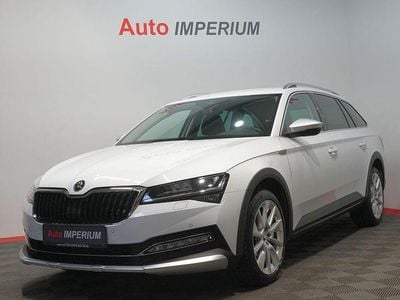 Weiß Gebraucht 2022 Skoda Superb Scout 4x4 Kombi | 30.590 € (Fairer Preis)