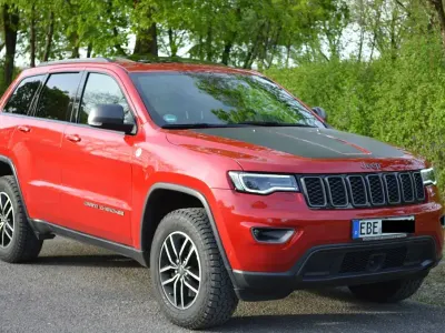 Usata Jeep Grand Cherokee Trailhawk 250 CV (183 kW) 2017 Rosso SUV