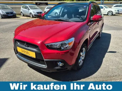 Usata Mitsubishi ASX Instyle 150 CV (110 kW) 2012 Rosso SUV