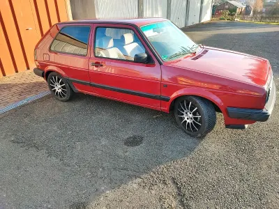 Gebraucht VW Golf II 70 PS (51 kW) 1991 Rot Kleinwagen