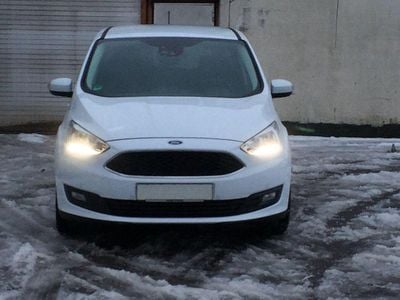 Gebraucht Ford C-MAX 101 PS (74 kW) 2018 Weiß Van / Kleinbus