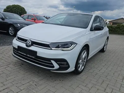 Käytetty VW Polo Style 95 HP (69 kW) 2021 Valkoinen Viistoperä
