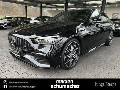 Lack obsidianschwarz Gebraucht 2024 Mercedes C43 AMG AMG Limousine | 62.340 € (Fairer Preis)
