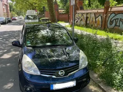 Gebraucht Nissan Note Acenta 88 PS (64 kW) 2009 Blau Kleinwagen