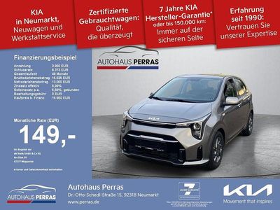 Neu Kia Picanto Vision 68 PS (50 kW) 2025 Smoke blue Kleinwagen