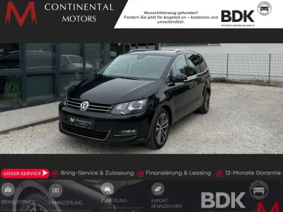 Gebraucht VW Sharan Highline 184 PS (135 kW) 2017 Schwarz Van / Kleinbus