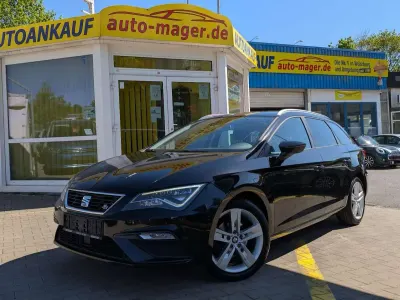 Usata Seat Leon ST FR 150 CV (110 kW) 2017 Nero Station wagon