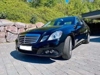 Brugt Mercedes E220 170 HK (125 kW) 2009 Sort Sedan