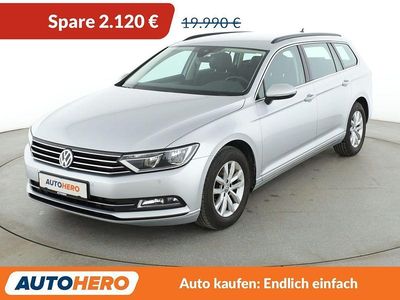 Gebraucht VW Passat Comfortline 150 PS (110 kW) 2019 Silber Kombi