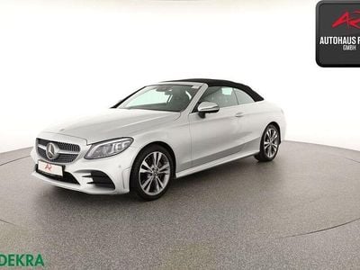 Gebraucht Mercedes C200 AMG 197 PS (144 kW) 2021 Iridiumsilber Cabrio