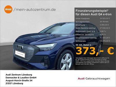 Gebraucht Audi Q4 e-tron Sport 194 kW (265 PS) 2022 Navarrablau metallic SUV