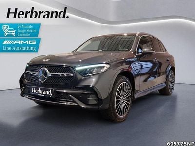 Grau Gebraucht 2025 Mercedes GLC300e AMG SUV | 63.790 € (Fairer Preis)