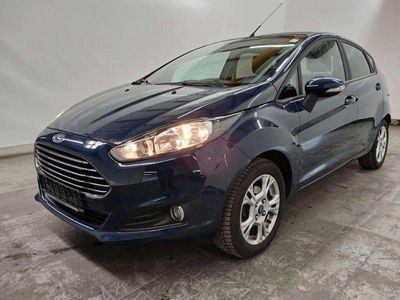 Gebraucht Ford Fiesta SYNC Edition 80 PS (58 kW) 2014 Blau Kleinwagen