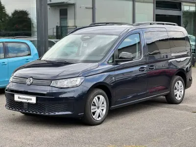 Neu VW Caddy Maxi 122 PS (89 kW) 2026 Blau Van / Kleinbus