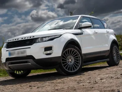 Usata Land Rover Range Rover evoque Dynamic 190 CV (139 kW) 2014 Bianco SUV