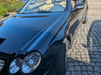Gebraucht Mercedes CLK240 2004 Schwarz Cabrio