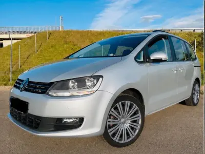 Gebraucht VW Sharan 150 PS (110 kW) 2010 Silber Van / Kleinbus