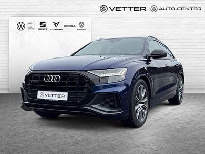 Usata Audi Q8 S-Line 286 CV (210 kW) 2020 Blu SUV