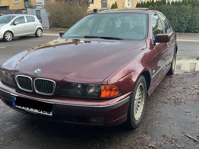 gebraucht BMW 520 520 i E39 schalter 02/26 royalrot