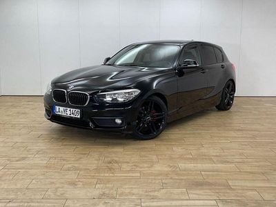 Gebraucht BMW 116 Advantage 109 PS (80 kW) 2016 Schwarz Kleinwagen