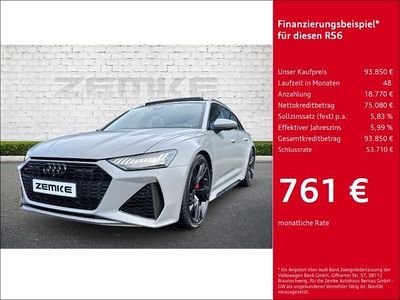 Usata Audi RS6 Sport 600 CV (441 kW) 2022 Grigio Station wagon