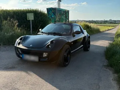 Gebraucht Smart Roadster 82 PS (60 kW) 2003 Schwarz Cabrio