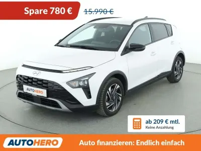 Gebraucht Hyundai Bayon GO! 101 PS (74 kW) 2022 Weiß SUV