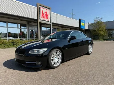 Gebraucht BMW 320 Cabriolet 184 PS (135 kW) 2011 Schwarz Cabrio