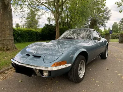 Gebraucht Opel GT 90 PS (66 kW) 1973 Blau Coupé