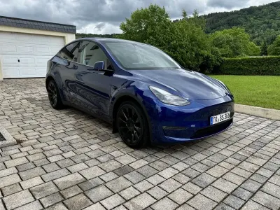 Gebraucht Tesla Model Y Long Range AWD 378 kW (514 PS) 2022 Blau SUV