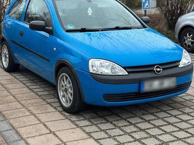Gebraucht Opel Corsa 58 PS (42 kW) 2001 Blau Kleinwagen